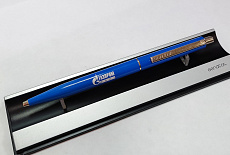 Ручка Senator Поинт синяя для компании ГАЗПРОМ ФЛОТ
